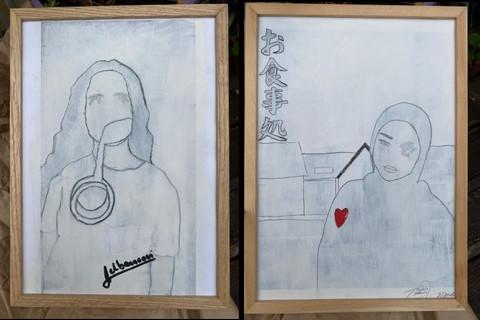 Selbstporträts Schüler